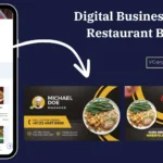 Digital Business Card for Restaurant