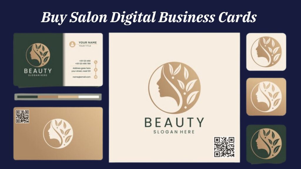 Buy Salon Digital Business Cards in India