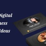 Digital Business Card Salon Ideas